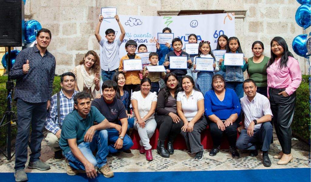 Cemento Yura premia el talento infantil en el concurso de cuentos “Los héroes que construyen”