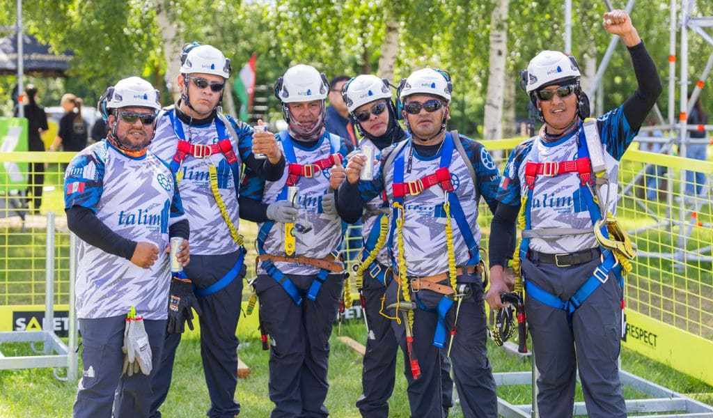 ScaffChamp 2026: Talim S.A.C. representó al Perú en el campeonato mundial de montaje de andamios