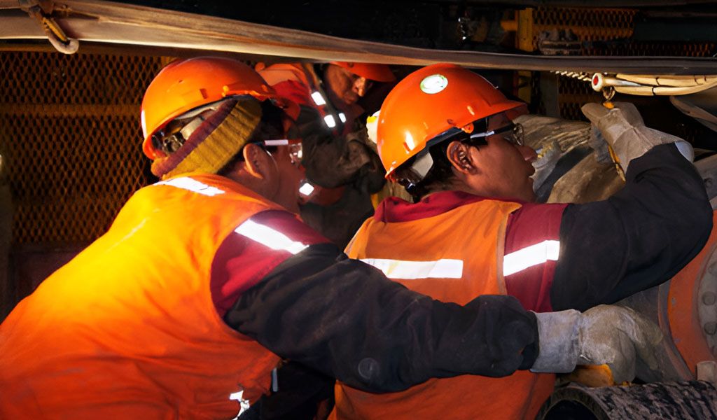 Revestimientos Industriales de Tecnomina optimizan el transporte de minerales en proceso seco
