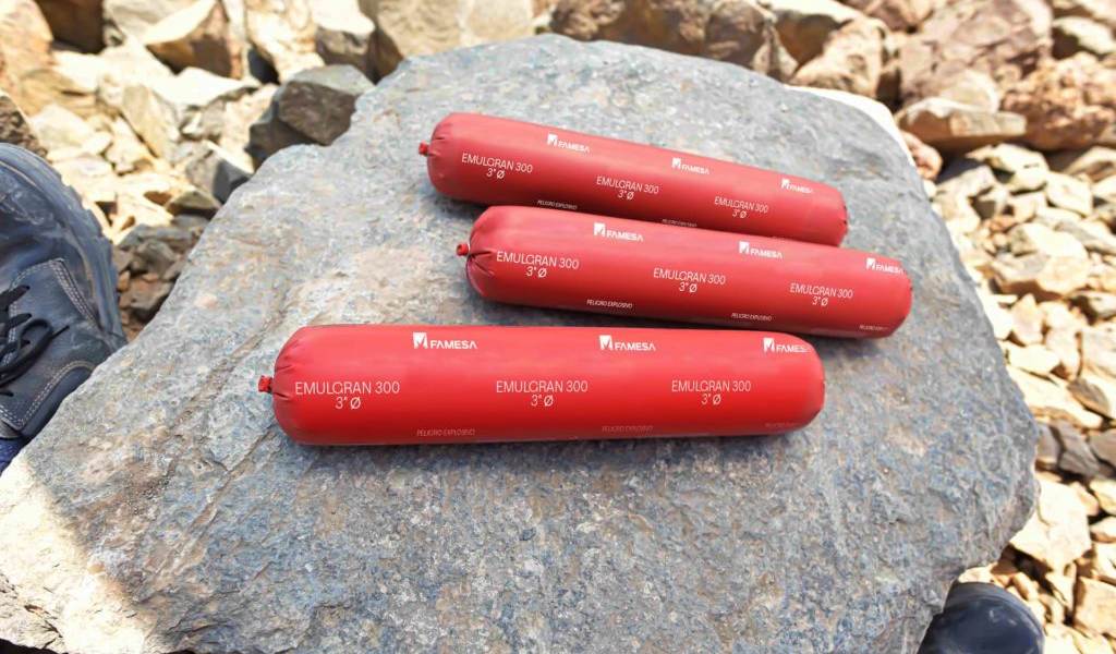 Emulgran de Famesa Explosivos: emulsión explosiva para taladros inundados