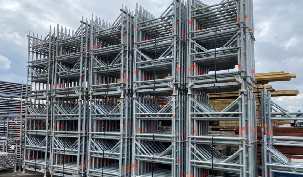 Apuntalamientos Layher: soluciones de alta resistencia para proyectos de construcción