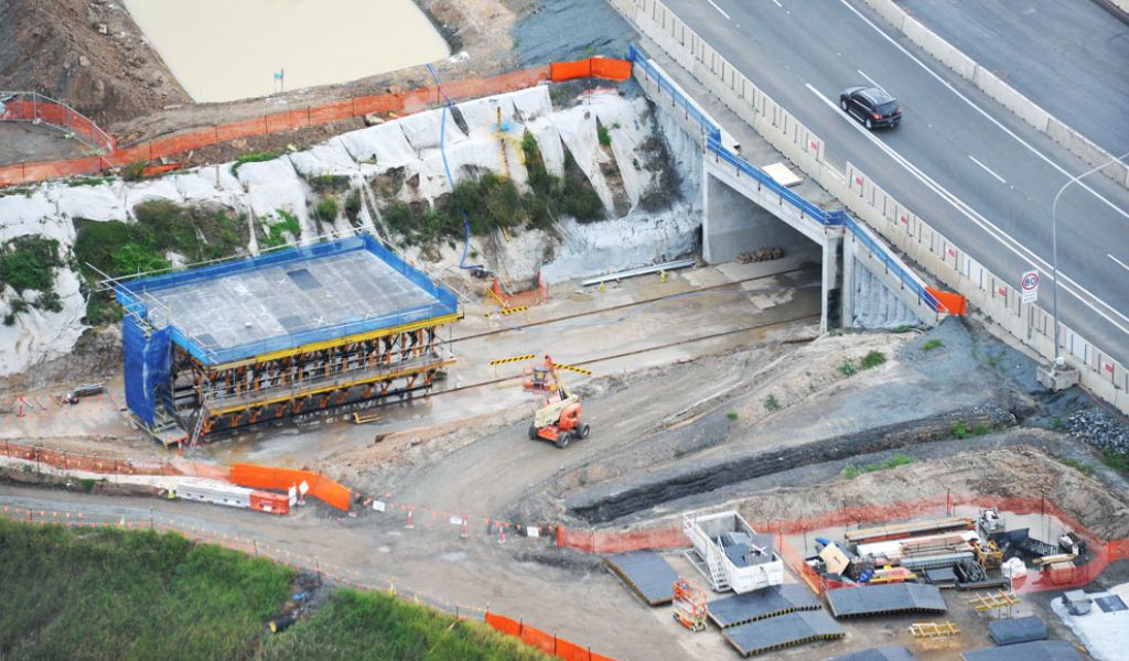 Carro de encofrado MK de ULMA optimiza la construcción de túneles a cielo abierto