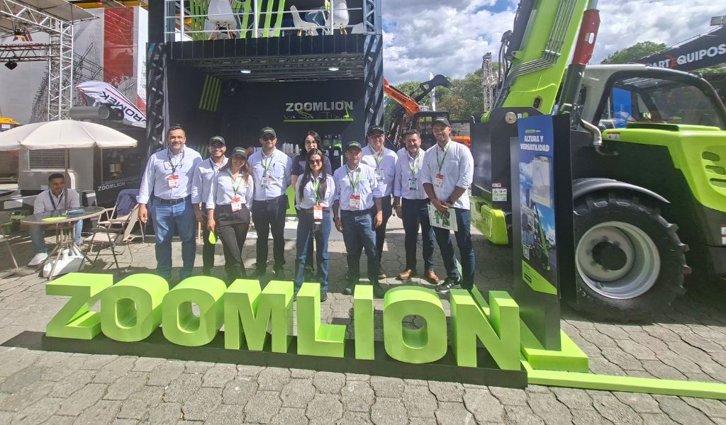 ZOOMLION Colombia presenta su portafolio de maquinaria para la construcción en EXPOCAMACOL 2026