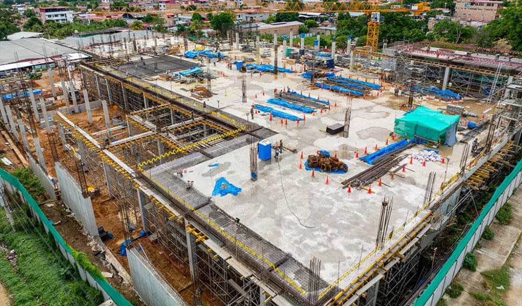 ULMA participó con soluciones de encofrado y andamiaje en nuevo centro comercial de Tarapoto