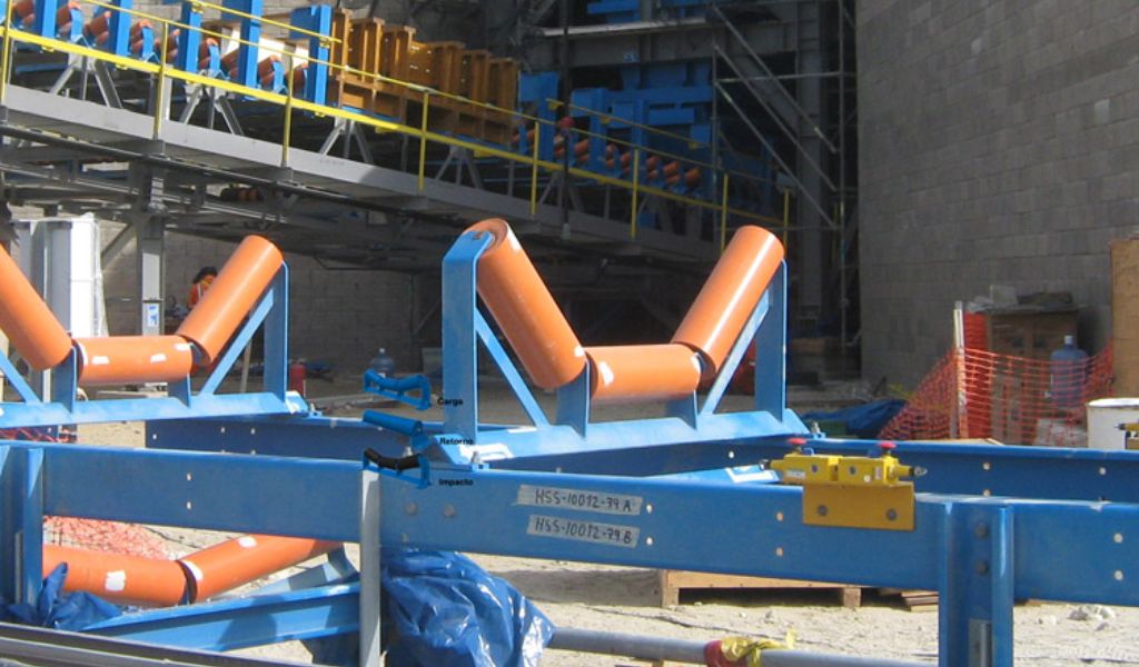 Tecnomina: conoce los Polines EU-Roller para fajas transportadoras