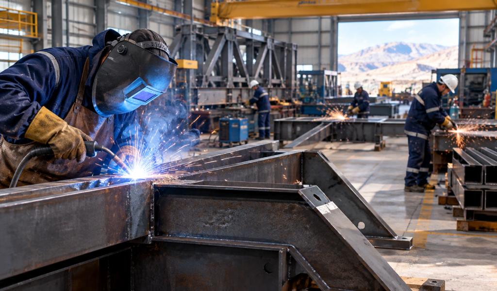 Fabricación de estructuras metálicas para minería | Abratech Ingenieros