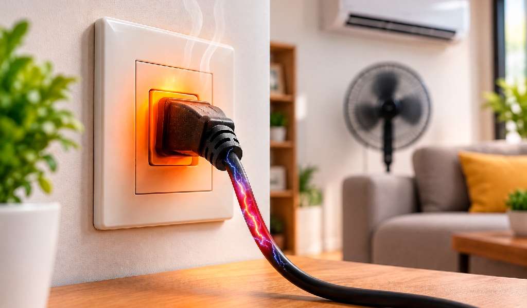 ¿Tus enchufes o cables se calientan? Cinco señales que pueden advertir un problema en la instalación eléctrica