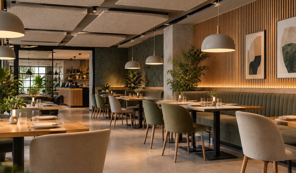 Acústica en restaurantes: estrategias para mejorar el confort