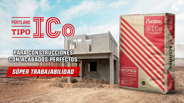 CEMENTO NACIONAL TIPO ICo: Construcciones con acabados perfectos