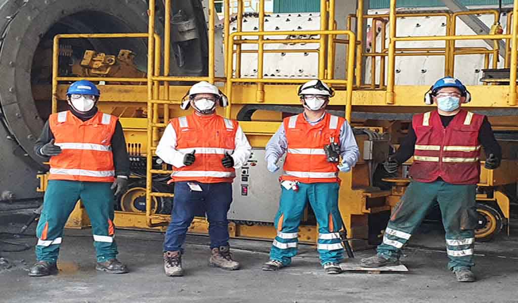 Metso Outotec: líder nacional en cambio de revestimientos de molinos de gran tamaño