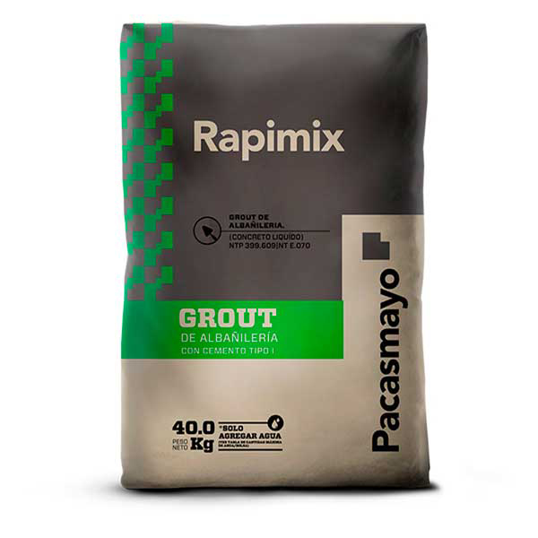 Rapimix Grout de Albañileria con Cemento Tipo I