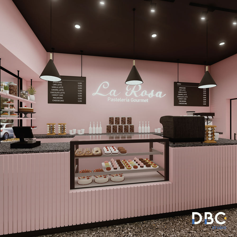 Cafetería gourmet- LA ROSA | DBC STUDIO | Arquiproductos