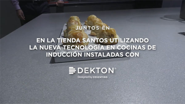 Nuevas cocinas de inducción instaladas en Dekton