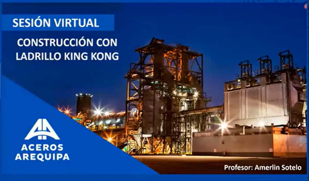 Sesión Online | Construcción con ladrillo King Kong