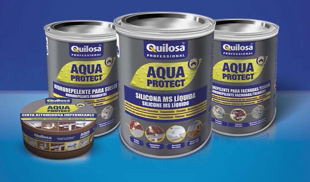 Quilosa Aqua Protect. Silicona MS Líquida.