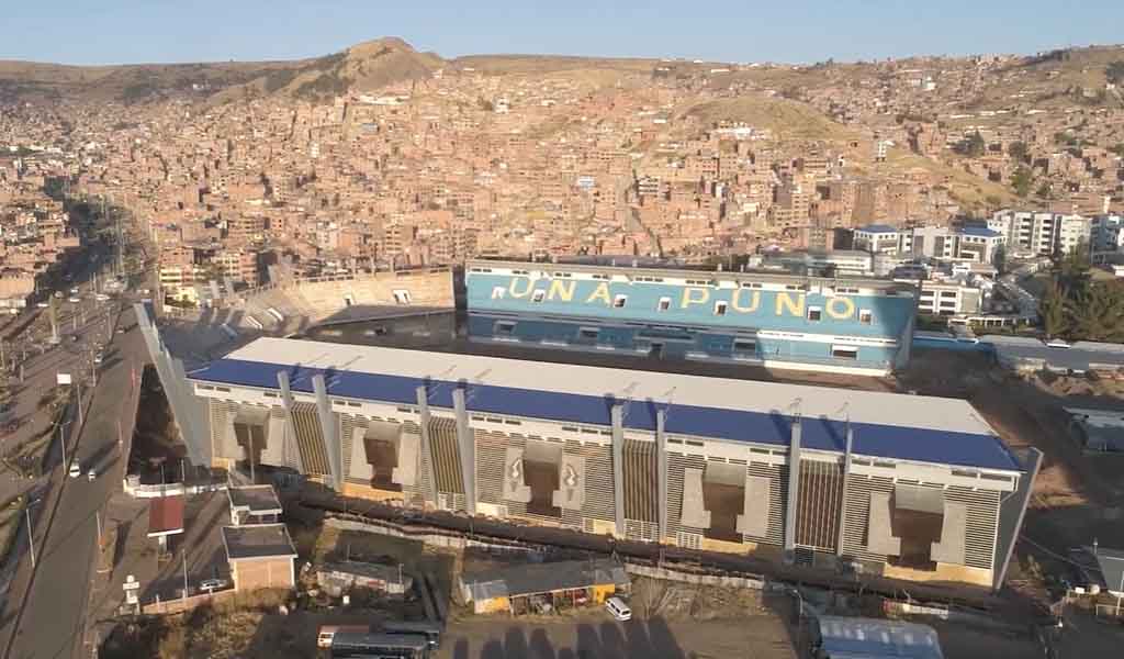 Obra - Estadio y universidad Puno