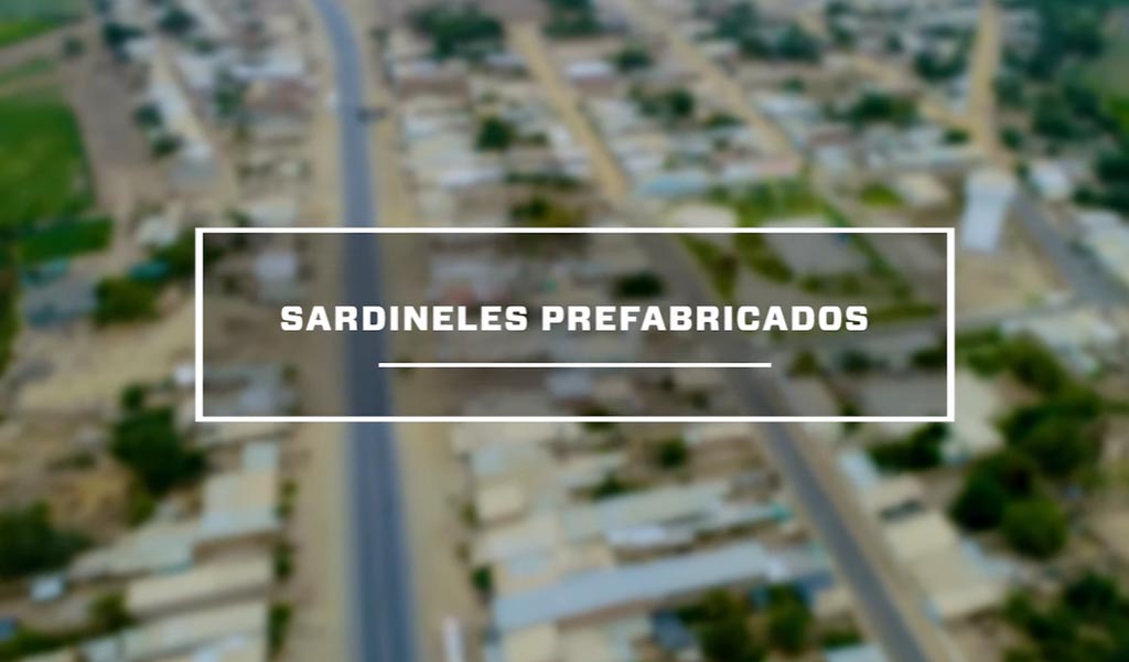 Sardineles prefabricados de Pacasmayo