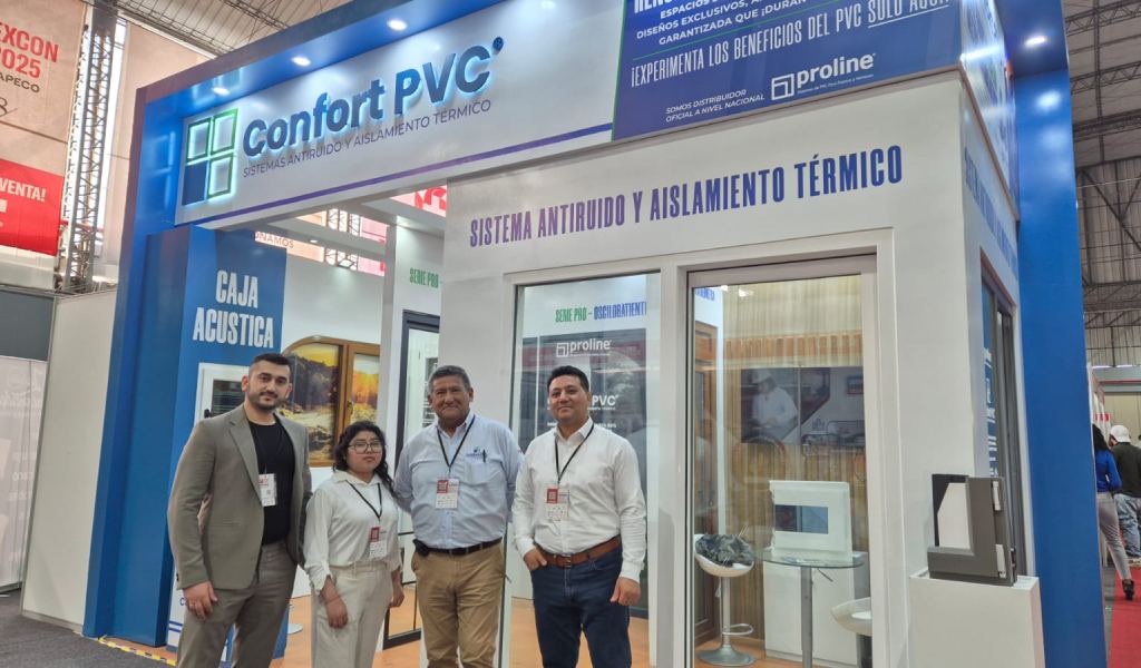 Confort PVC presenta innovaciones en sistemas termoacústicos en EXCON 2024