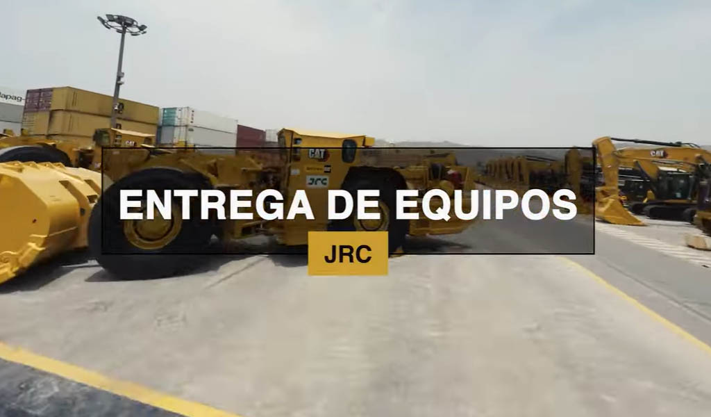 ¡Entrega de flota Cat® para minería subterránea a la empresa JRC!