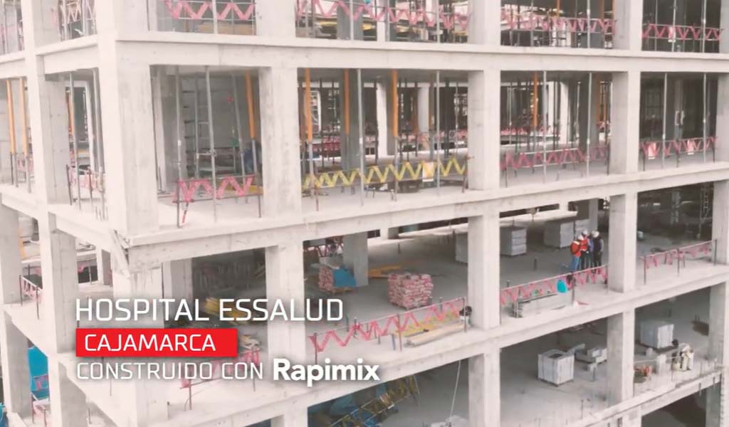 Pacasmayo Profesional | Rapimix | Caso de Éxito Hospital Essalud - Cajamarca