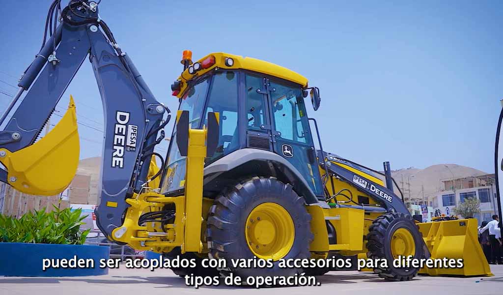 Flota de equipos John Deere en Ventanilla