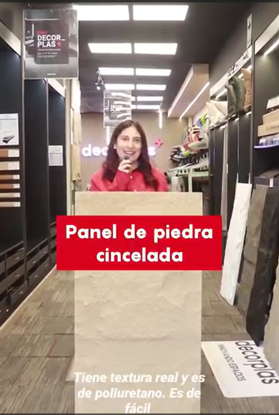 Paneles de piedra cincelada