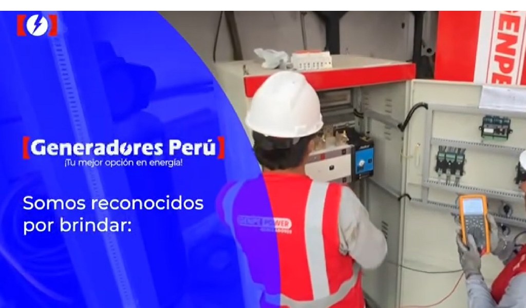 Generador Perú lideres en  grupos electrógenos