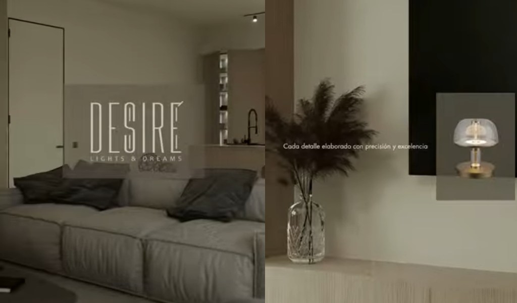 Dale vida a tus espacios con Desire Lights