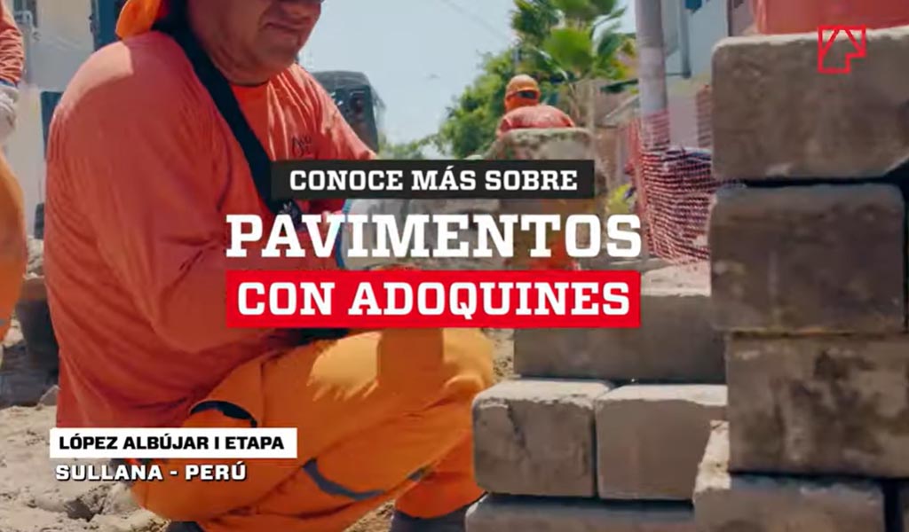 Cementos Pacasmayo - Pavimentos con adoquines