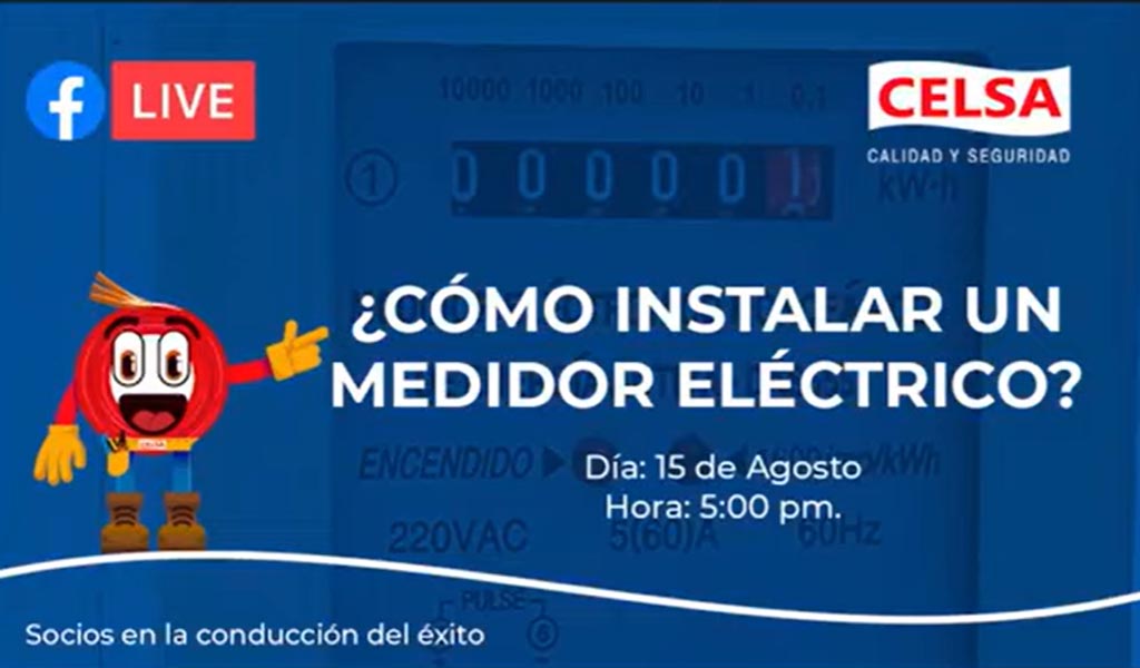 ¿Cómo instalar un medidor eléctrico?
