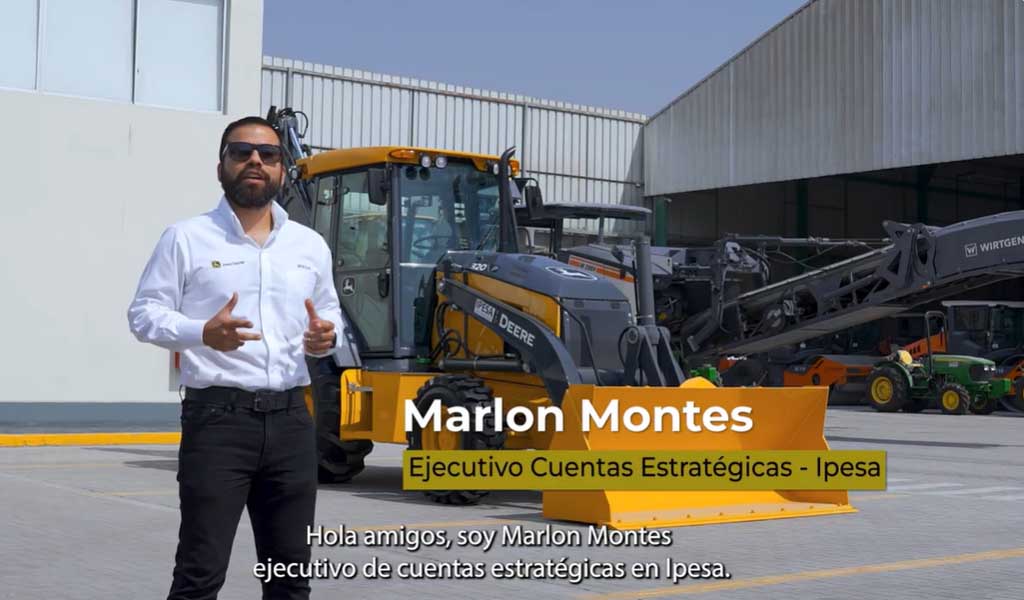 John Deere Retroexcavadora 320 P, potencia y versatilidad que marcan la diferencia