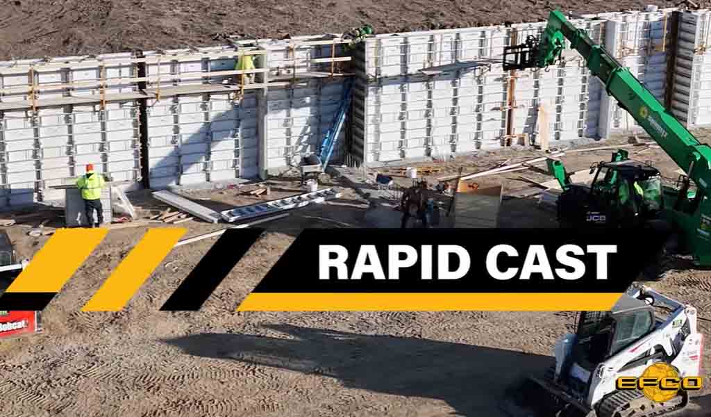 Presentamos el RAPID CAST® de EFCO / Solución innovadora para encofrado manual