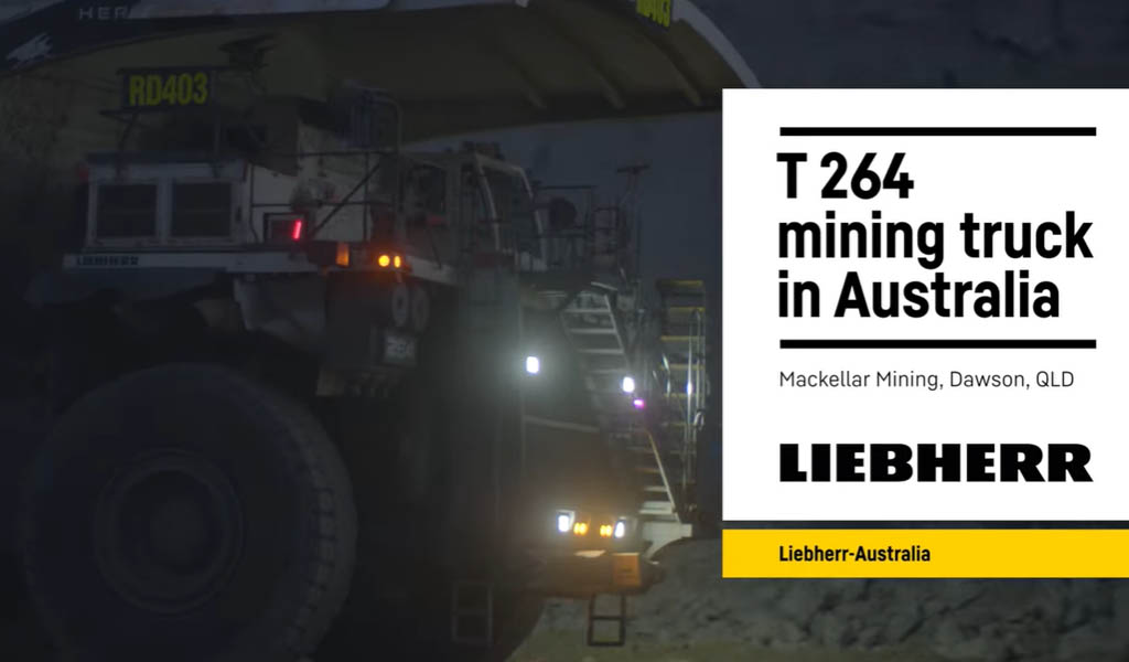 La experiencia de Mackellar con los camiones T 264 | Liebherr