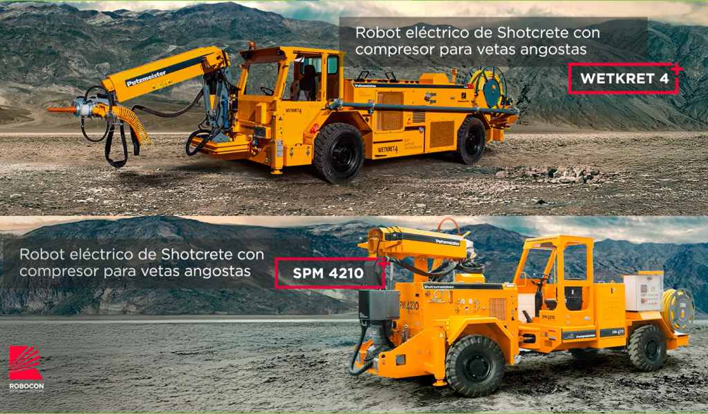 Robocon: Más de 20 años fortaleciendo la minería del Perú con soluciones en shotcrete