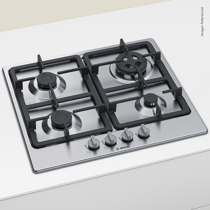 Encimera a gas PGH6B5B90 60 cm Serie 4