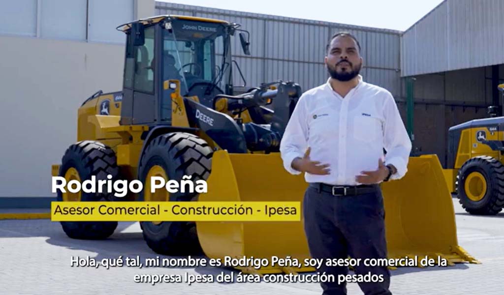 Desata el poder del Cargador Frontal John Deere 644P en tu obra!