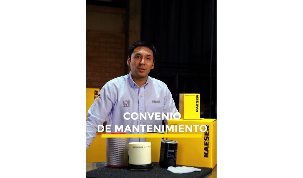 Olvídate del mantenimiento del compresor con KAESER