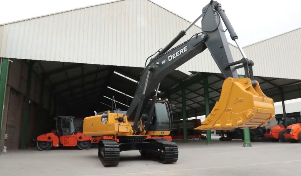 Conoce la excavadora 350G: Potencia real