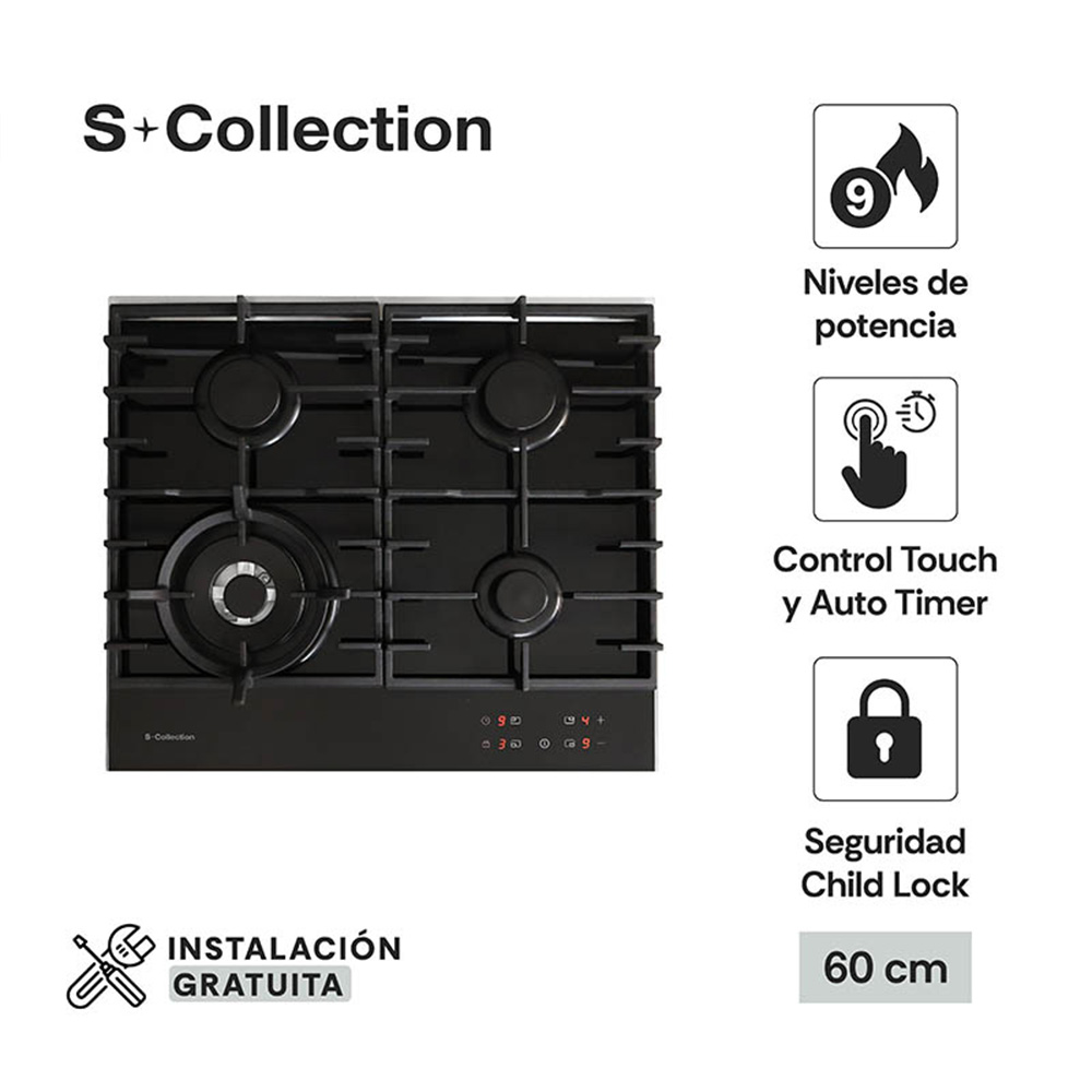 Encimera Inducción SCollection 30cm - 3120SOLCO082