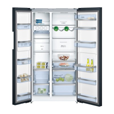 Serie | 8 AMERICANO 176x91CM ACERO NOFROST175.6 x 91.2 cm Negro KAN92LB35