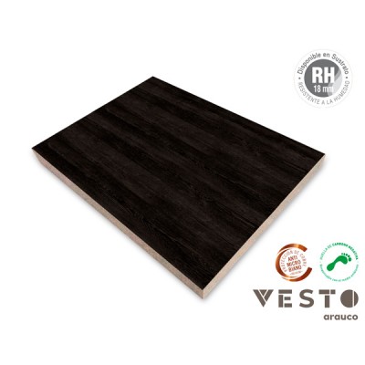 Melamina Vesto - Tendencias - Espresso 18 mm - Textura: Mate Natural