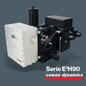 Serie E2H90 - Actuador electrohidráulico rotativo para válvulas ON/OFF