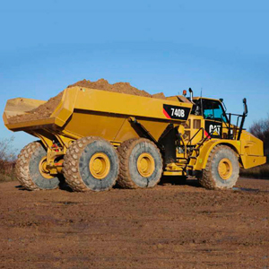 740B Camión Articulado Caterpillar