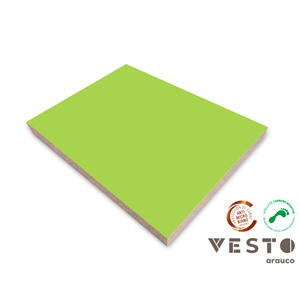 Melamina Vesto - Unicolor - Verde 18 mm - Textura: Frost