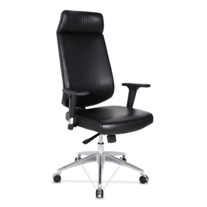 SILLA DE CUERO BELLINI 2 BLACK