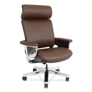 SILLA DE CUERO COMFORT 3C BROWN