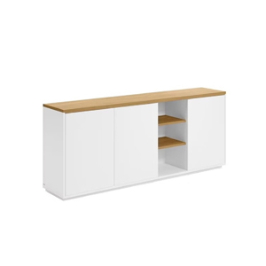 Mueble aparador minimalista blanco / MACADAMIA SABRINA
