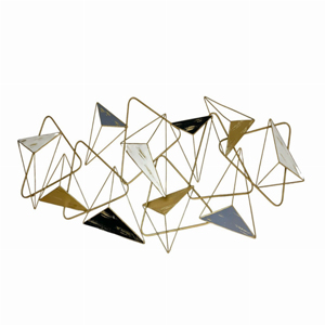 Placa decorativa triángulos