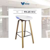 SILLA BAR RTA-JZC 101-2 BASE MADERA