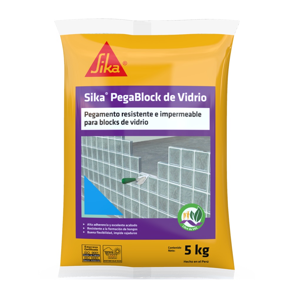 Pegamento para bloques de vidrio Sika® Pegablock
